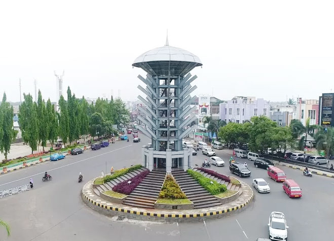 Landmark kota cilegon,tugu kota cilegon